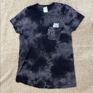 Medium Grey Tye-Dye RipnDip Shirt